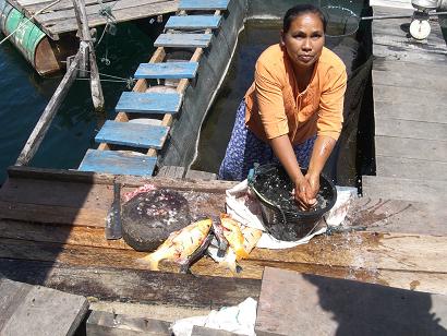 Fischrestaurant in Tongging