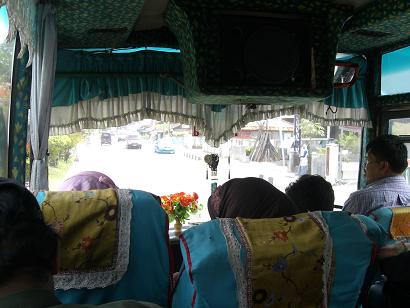Busfahrt nach Medan von Bukkitinggi